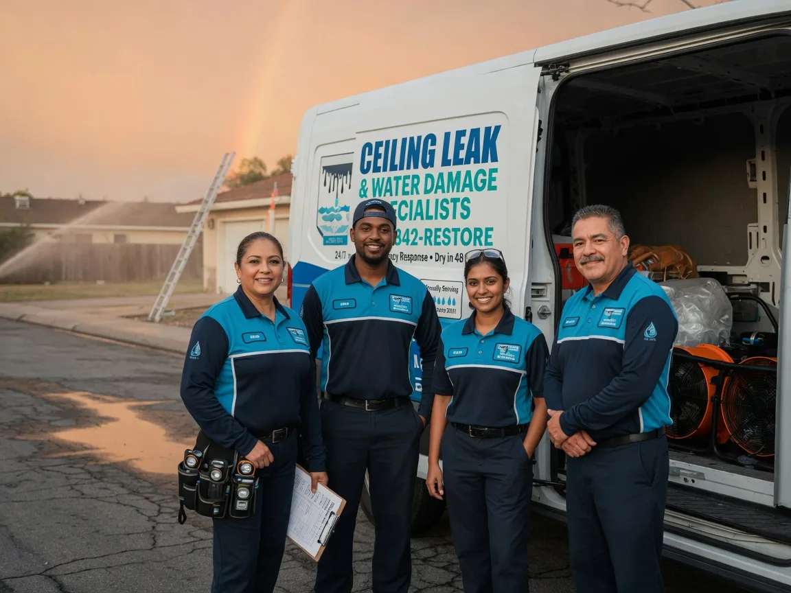 Ceiling Leak Cleanup company in Queen, PA